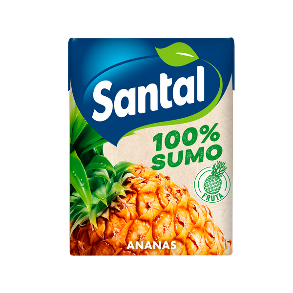 Santal 100% Ananas 200Ml (Cx27)