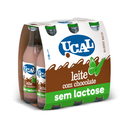 Leite Ucal 0% Lactose 250Ml Sixpack (Cx24)