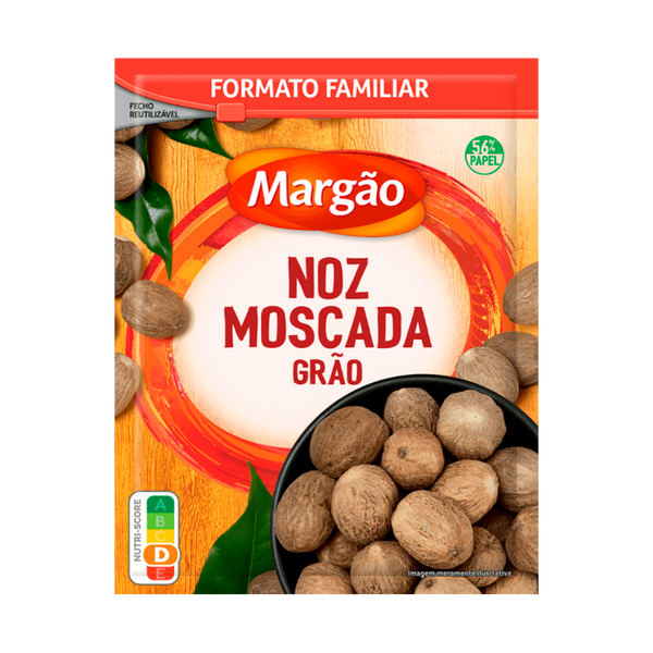 Margão Noz Moscada Grão 15 Grs (Cx5)