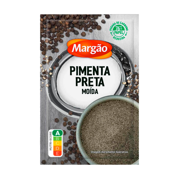 Margão Pimenta Preta Moida 17Grs (Cx20)