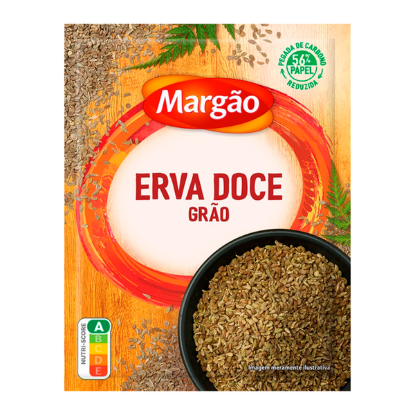 Margão Erva Doce Grão 40Grs (Cx17)