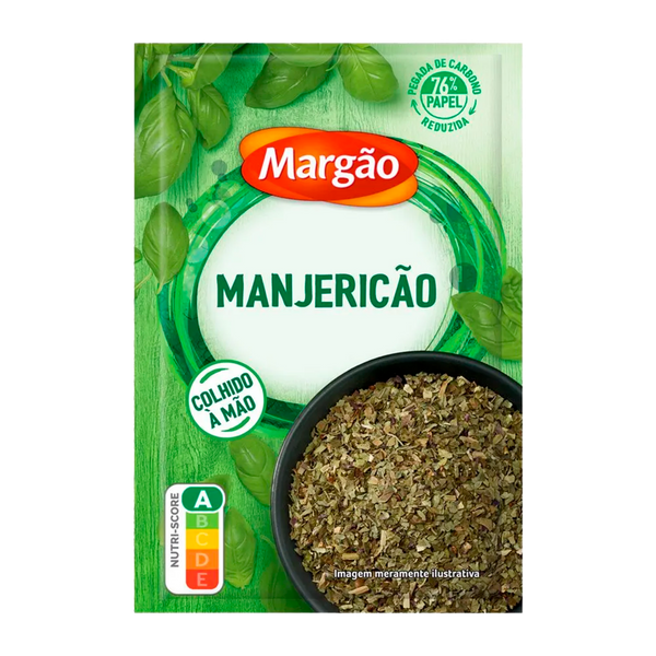 Margão Manjericão Folhas 6Grs (Cx9)