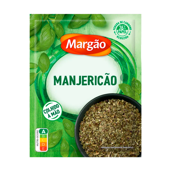 Margão Manjericão Folhas 11Grs (Cx20)