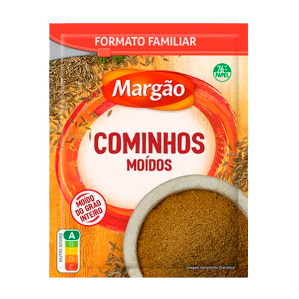 Margão Cominhos Moido 50Gr (Cx16)