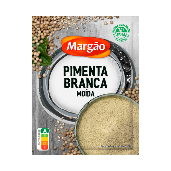 Margão Pimenta Branca Moida 35Grs (Cx20)