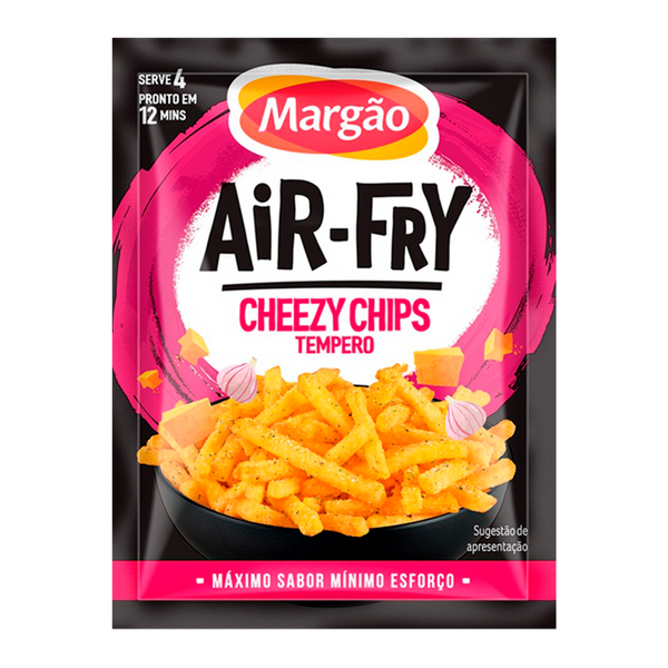 Margão Air Fry Cheesy Chips Saq 38Grs (Cx18)