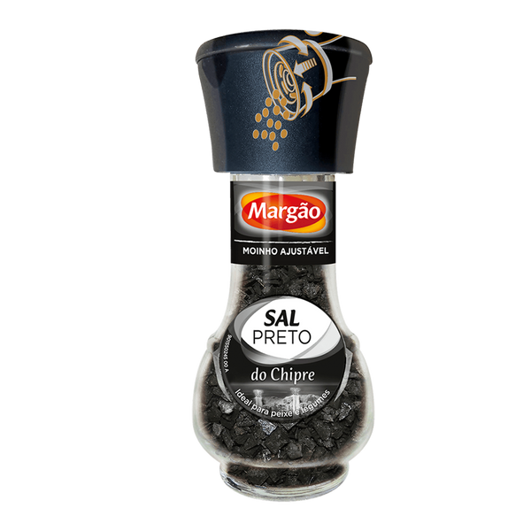 Molino Margão Sal Chipre Negra Botella 50Grs (Cx6)