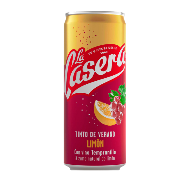 La Casera Tinto De Verão Limão 3,4º 330Ml (Cx24)
