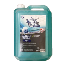 Limpabem Sabonete Liquid. Azul 5Lt X4 Grfº (Cx)