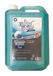Limpabem Sabonete Liquid. Azul 5Lt X4 Grfº (Cx)