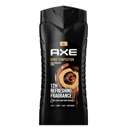 Axe Gel De Banho Dark Temptation 400Ml (Cx6)