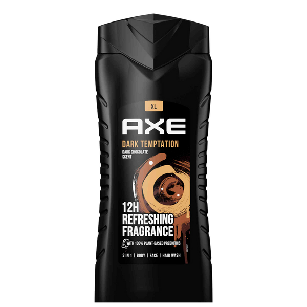 Axe Dark Temptation Gel De Ducha 400Ml (Caja 6)