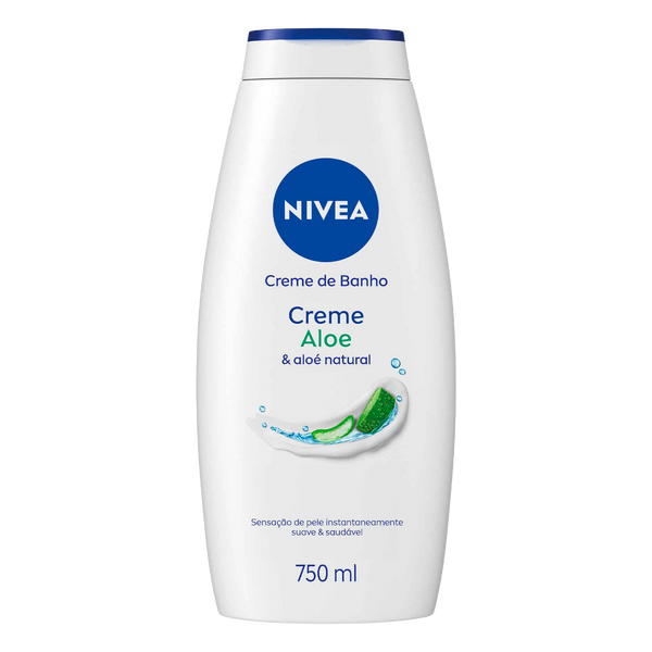 Nivea Gel Banho Aloe 750Ml (Cx6)