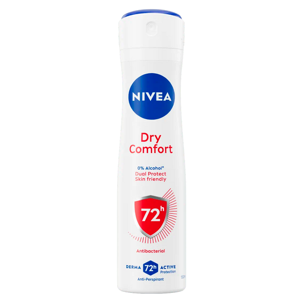 Nivea Spray Dry Comfort 150Ml (Cx6)