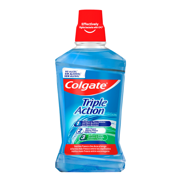 Colgate Elixir Tripla Acção 500Ml (Cx12)