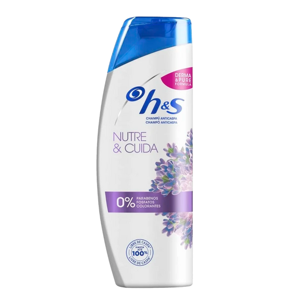 H&S Champô Nutre & Cuida 230Ml (Cx6)