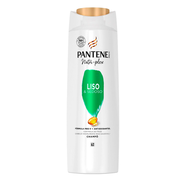 Pantene Shampoo Liso & Sedoso 225Ml (Cx6)