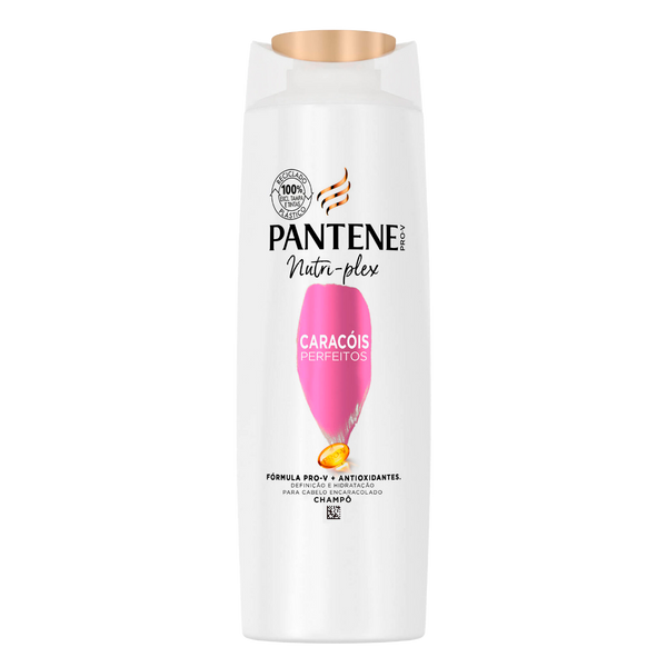 Pantene Shampoo Caracois Perfeitos 225Ml (Cx6)