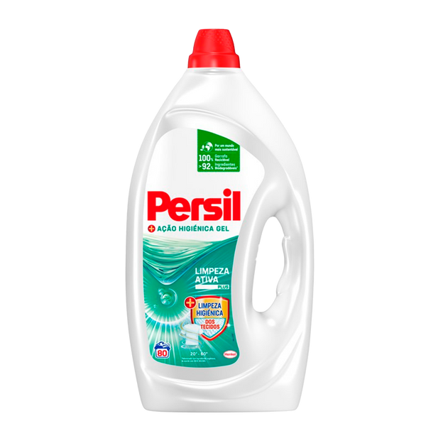 Persil Detergente Gel Higiene & Pureza 80 Doses (Cx3)