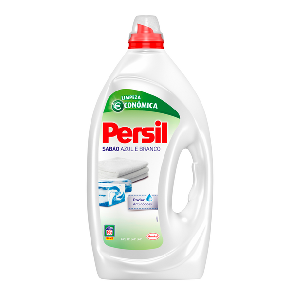 Persil Detergente Gel Sabão Azul E Branco 95 Doses (Cx3)