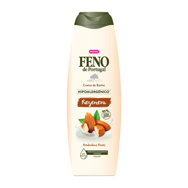 Feno Gel De Banho Regenera Amendoas Doces 650Ml (Cx12)