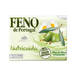 Feno Sabonete Sólid. Óleo Oliva E Camomila 4X90G (Cx36)