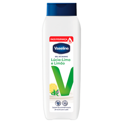 Vaseline Gel Banho Lucia-Lima E Limão 1 Litro (Cx12)