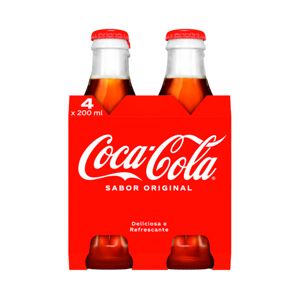 Coca Cola 20Cl Tp Pack4 (Cx24)
