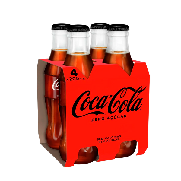 Coca Cola Zero 20Cl Tp Pack4 (Cx24)