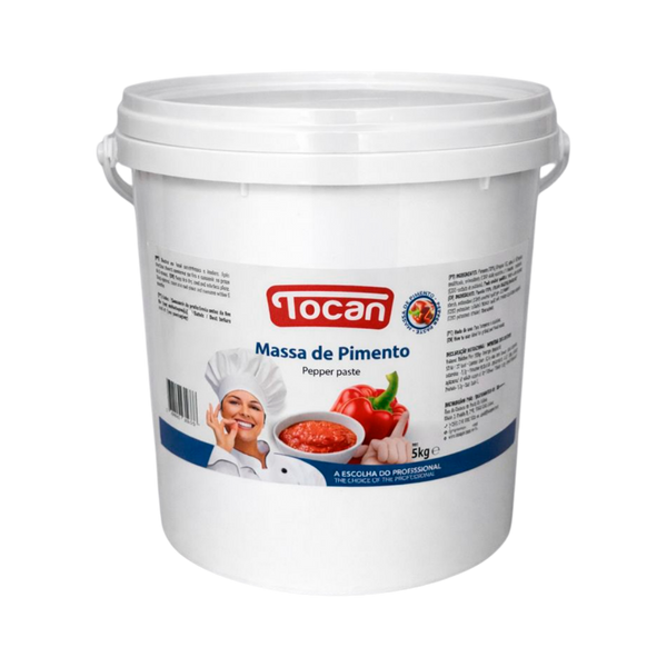Tocan Massa Pimentão Balde 5Kg