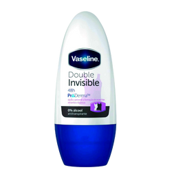 Vaseline Roll-On Double Invisible 50Ml (Cx6)