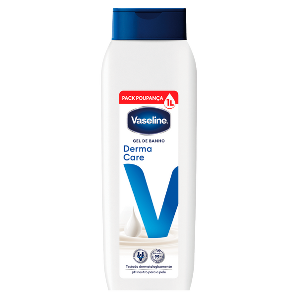 Vaselina Derma Care Gel De Baño 1 Litro (Caja 12)