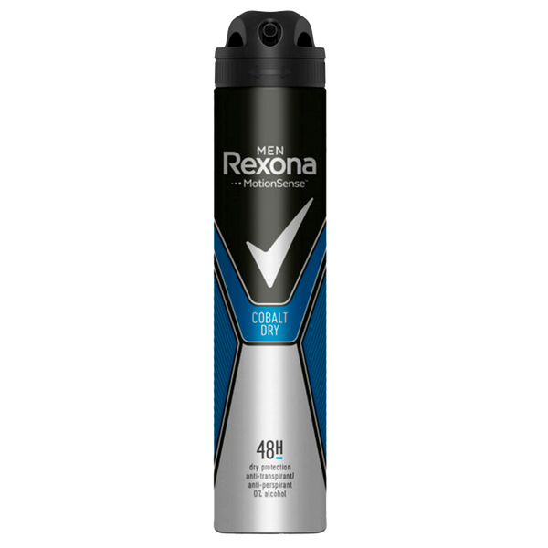 Rexona Deo Spray Anti-Transp. Cobalt Blue For Men 200Ml Cx6