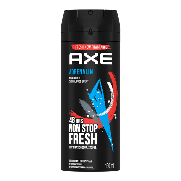 Axe Deo Spray Adrenaline 150Ml (Cx6)