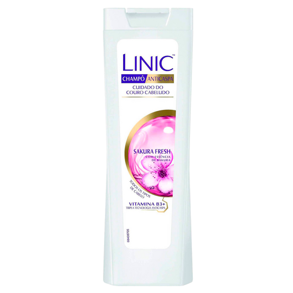 Linic Champú Anti-Caspa Sakura Fresco Para Mujer 225Ml(Cx12)