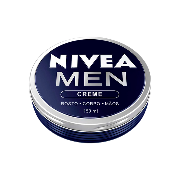 Nivea Men Rosto/Corpo/Mãos Creme Lata 150Ml (Cx5)