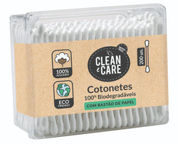 Novo Real Clean E Care Cotonetes 200 Und (Cx 12 Und)