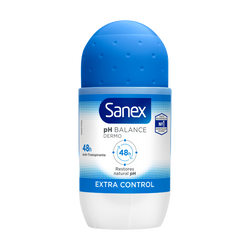 Sanex Deo Roll-On Dermo Extra Control 50Ml (Cx6)