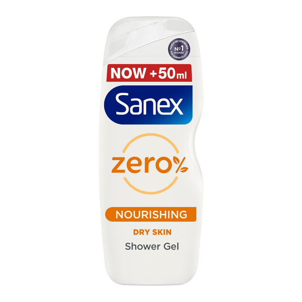 Sanex Gel De Banho Zero Pele Seca 600Ml (Cx6)