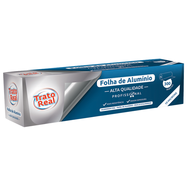 Trato Real Papel Aluminio 300 Mt 10 Micron