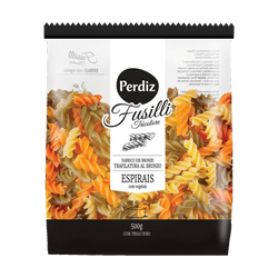 Espirales De Pasta De Perdiz Con Verduras 500Grs (Cx20)