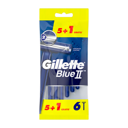 Gillette Blue Ii Pct 5+1Gratis Laminas (Cx20)