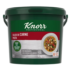 Knorr Caldo Carne Pasta Balde 5 Kg