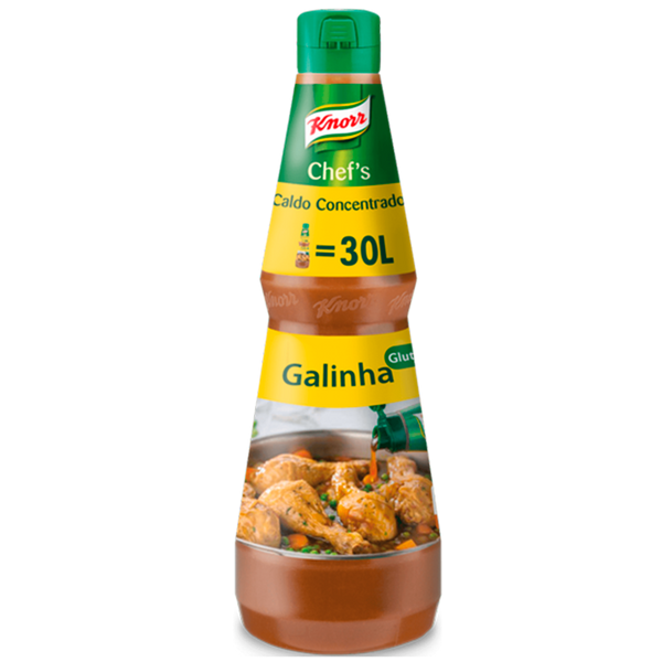 Knorr Caldo Liquido Concentrado Galinha 1L (Cx6)