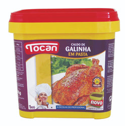 Tocan Caldo Galinha Pasta 1Kg (Cx8)