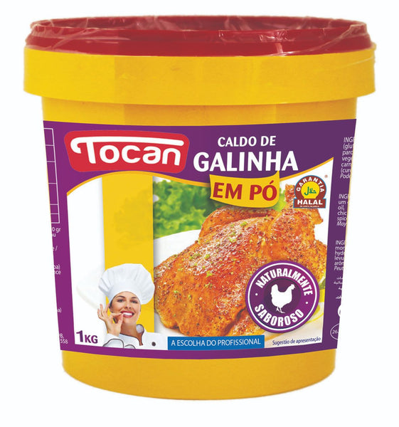 Tocan Caldo De Galinha Pó 1Kg (Cx8)