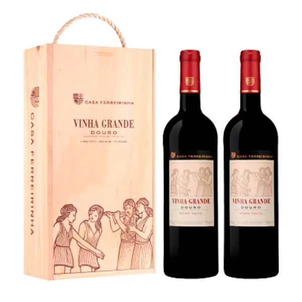 Pack 2 Garrafas Vinho Tinto Vinha Grande Douro 75Cl