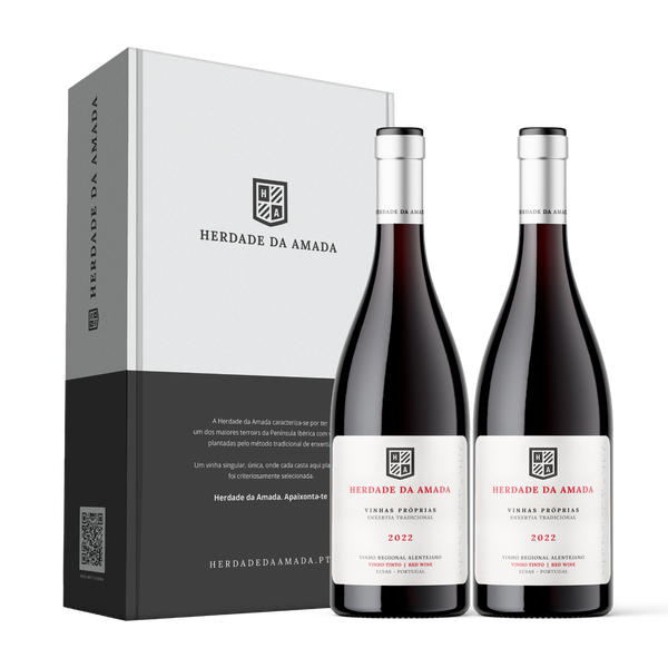 Pack 2 Grf Vra Herdade Da Amada Tinto 2022 13.5º 75Cl