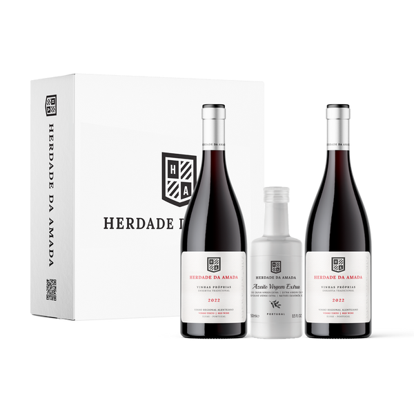 Pack 2Grf Vra Herdade Da Amada Tinto 2022 75Cl+1Grf Azeite