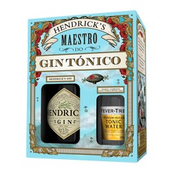 Pack 1 Grf Gin Hendrick 44º 70Cl + 1 Tonica Fever Tree 20Cl